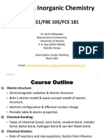 Topic No. 1 - Introduction To Atomic Structure-1-1