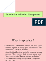 Introduction To Product Management