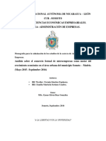 Monografia Analisis Del Sector Comercio Microempresas