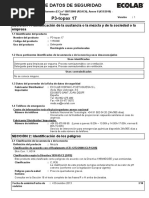 Msds Topax 17 - Ecolab