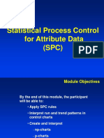 Statistical Process Control For Attribute Data (SPC)