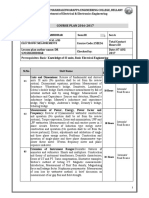 Electrical & Electronic Measurements Lesson Plan VTU