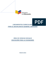 Lineamientos Educacion para La Ciudadania Tercer Curso PDF