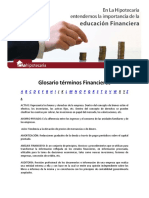 Glosario Terminos Financieros