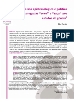 (Elsa Dorlin) Uso de Sexo e Raça Nos Estudos de Gênero PDF