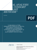 Journal Analysis "Pico & Consort Checklist Methode": Luluk Silvia