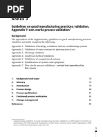 Non Sterile Process Validation