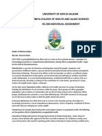 University of Dar Es Salaam Mbeya College of Health and Allied Sciences Ds-200-Individual Assignment