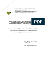 Unefa 1 Trabajo de Grado de Gerencia de Mantenimiento Mejoramiento Continuo de La Gestión de Mantenimiento Del Departamento de Servicios Generales de La Universidad Gran Mariscal de Ayacucho, Sede Barcelona