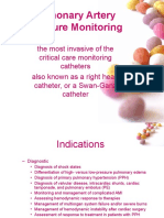 Swan Ganz Pulmonary Artery Pressure Catheter