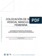 Colocacion de Sonda Vesical Masculina y Femenina