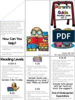 Parents Guide To Guided Reading Levels K and 1st