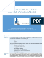 Analisis de Plan de Estudios Básica Secundaria