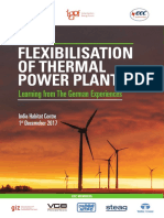 Seminar On: Flexibilisation of Thermal Power Plants