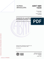 ABNT NBR 15239 - 2005 - Tratamento de Superfícies de Aço Com Ferramentas Manuais e Mecânicas