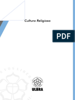 Livro Da Disciplina de Cultura Religiosa Da Ulbra