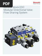 Control Block EDC Modular Directional Valve Flow Sharing System