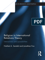 Religion in International Relations Theory - Interactions and Possibilities-Routledge - Taylor & Francis Group (2013) PDF