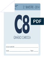 C8 2bim 2014 Aluno PDF