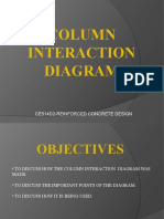 Reinforced Concrete Design - Column Interaction Diagram