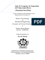 Simulation Study of Cryogenic Air Separation PDF