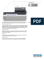 Epson LX 300 II Datasheet