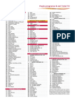 Raspored Total TV Kolovoz PDF