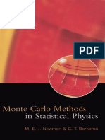 Newman Barkema Monte Carlo Methods in Statistical Physics