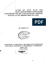 Spin Plan Bengal Thesis