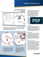 Datasheet Trimble PipeDesigner 3D LR