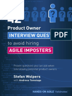 Age of Product 42 Product Owner Interview Questions To Avoid Imposters PDF 2017 01 09 PDF