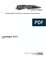 Intaglio Printmaker Catalogue 2017