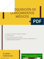 La Adquisición de Conocimientos Médicos