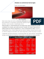 Técnicas Utilizadas No Controle Das Hemorragias