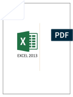 Curso Excel 2013