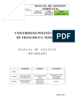 Manual Sga Upfim Iso 14001 2015