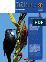 2009 Annual Report Royal Forest and Bird Protecton Society