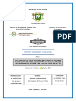 Rapport Du Stage de Production BASSA