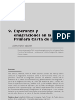 10 - Esperanza y Emigraciones en La Primera Carta de Pedro