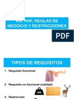 RF, RNF y Restricciones