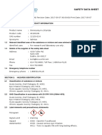 Ammonium Chloride: Safety Data Sheet