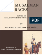 A Short Sketch, Historical and Traditional of The Musalman Races Found in Sindh, Baluchistan and Afghanistan