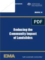 Manual 24 Reducing The Community Impact of Landslides