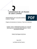 Carne y Mito Representaciones de La Mujer