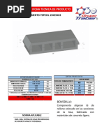 Ficha Tecnica de Bovedilla 15 X 25 X 63