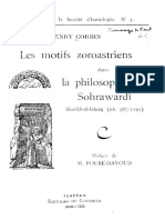 Corbin 1946 Les Motifs Zoroastriens Dans La Philosophie de Sohrawardi PDF