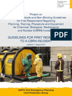 Guidelines For First Responders To A CBRN Incident