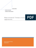 Mapa Conceptual Trampas y Trucos en Las Negociaciones 