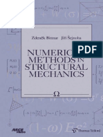 Zdeněk Bittnar - Jiří Šejnoha-Numerical Methods in Structural Mechanics-Amer Society of Civil Engineers (1996)