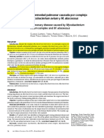 Enfermedad Pulmonar Causada Por Complejo Mycobacterium Avium y M. Abscessus